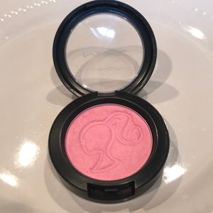 MAC pink blush limited edition Barbie Don't Be Shy